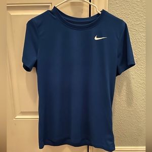 Blue Nike Dri-fit Tee